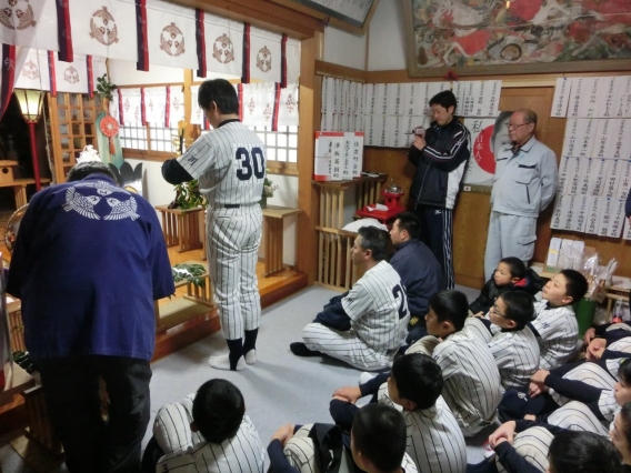 安江住吉神社必勝祈願祭（Ｈ26.1.12）